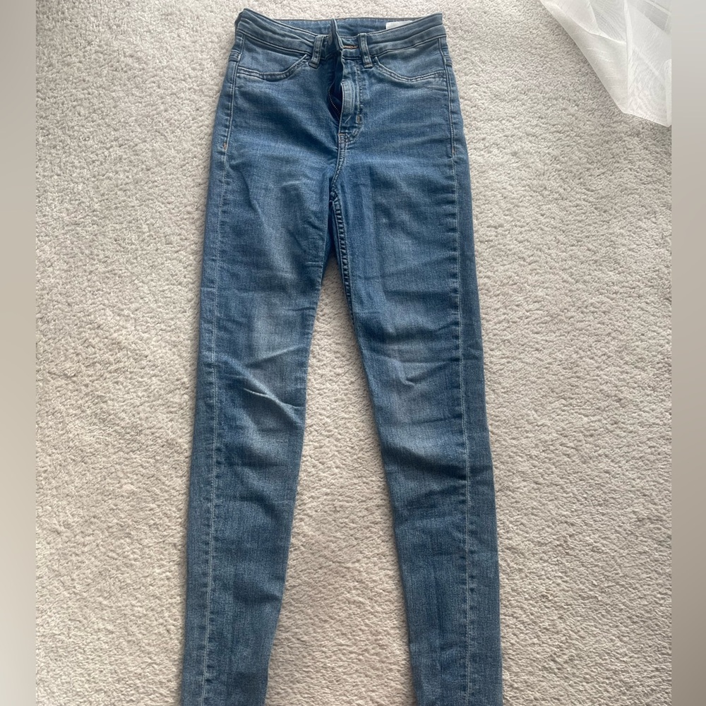 H&M skinny high rise jeans